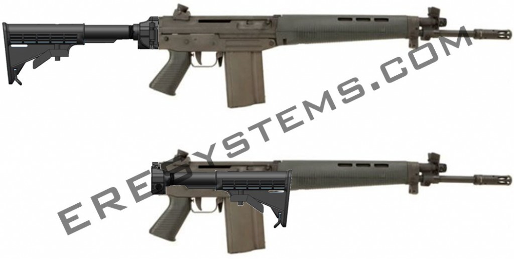 FAMAE Aftermarket rifle stocks